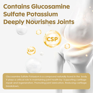 FUNRICH Joint Health Supplement for Women & Men with Glucosamine, Chondroitin, MSM & Turmeric - 120 Capsules